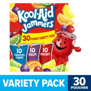 Kool Aid Jammers Variety Pack with Tropical Punch