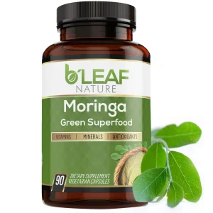 Organic Moringa 90 Capsules 1000mg