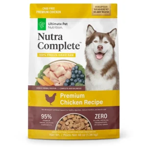 Ultimate Pet Nutrition Nutra Complete Premium Chicken Freeze-Dried Raw Dog Food